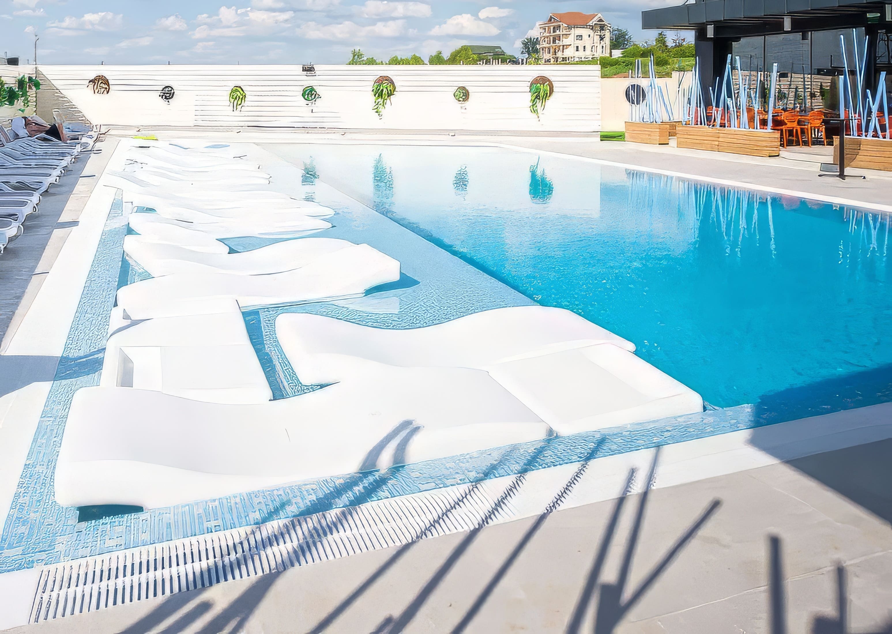 Hotel Aventus - Piscina Exterioara